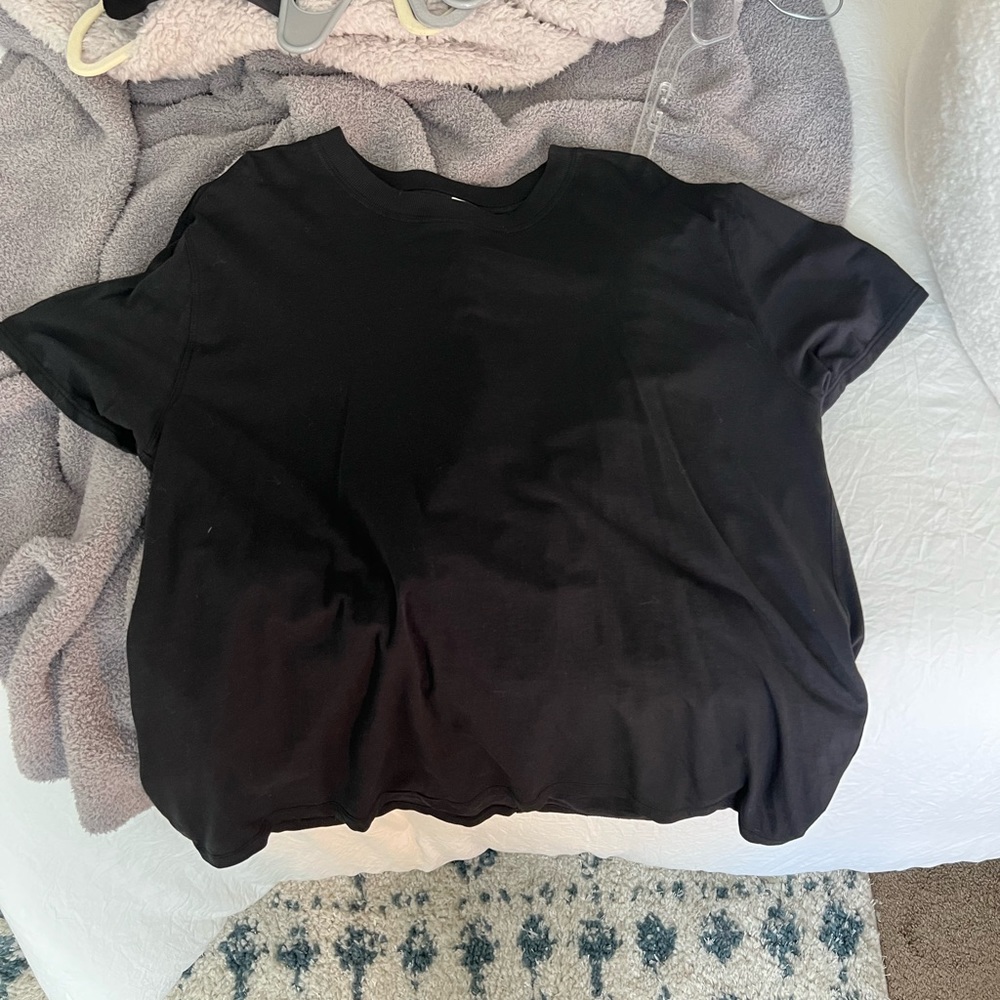 Lululemon “All Yours” short sleeve tee Black